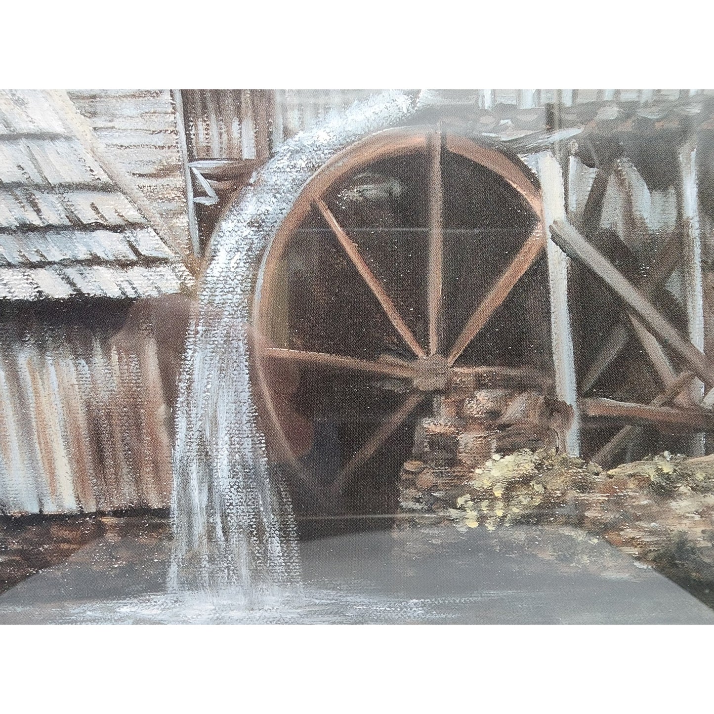 Mabry in Spring Lithograph by Glynda Turley Signed/Numbered Ornate Frame 29.5x26