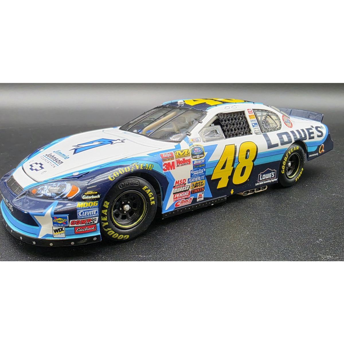 2006 Jimmie Johnson Foundation Club Car Monte Carlo 1:24 Diecast LE 120 RCCA COA