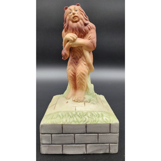 Wizard of Oz Lion Music Box Plays Over the Rainbow Seymore Mann Vint 1981 Korea