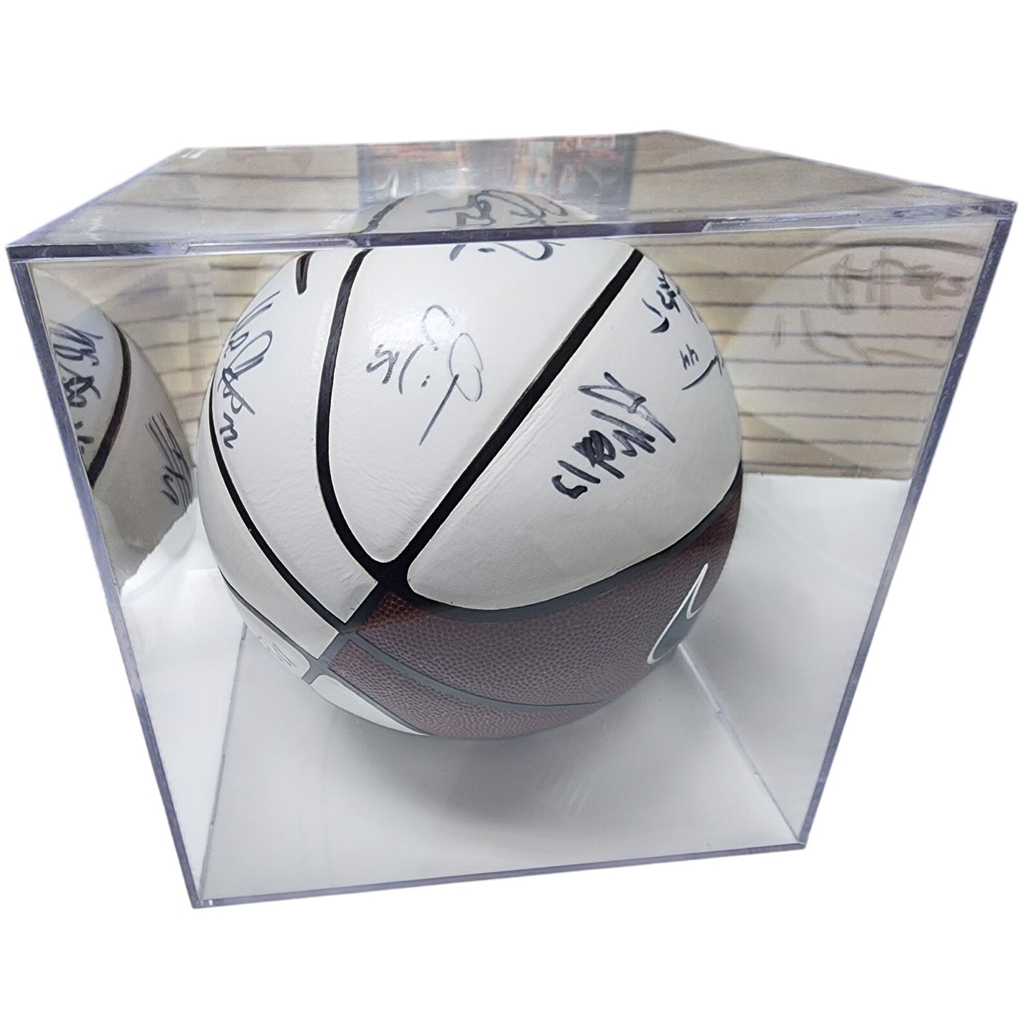 2014-15 Kentucky Wildcats Team Signed Nike Basketball Calipari Booker Towns NBA