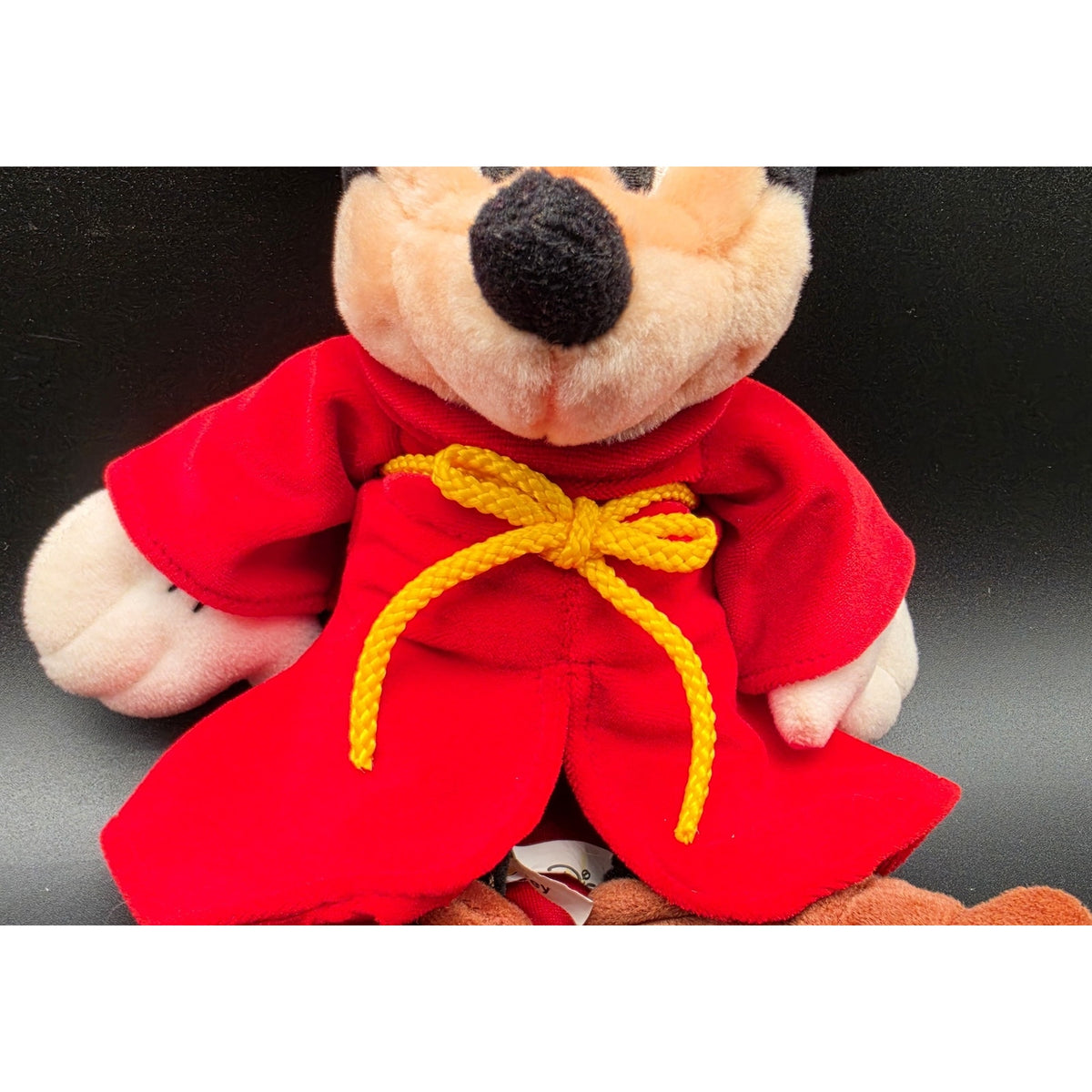 Vintage Walt Disney World Sorcerer Mickey Mouse Plush 13" Fantasia Plush Toy
