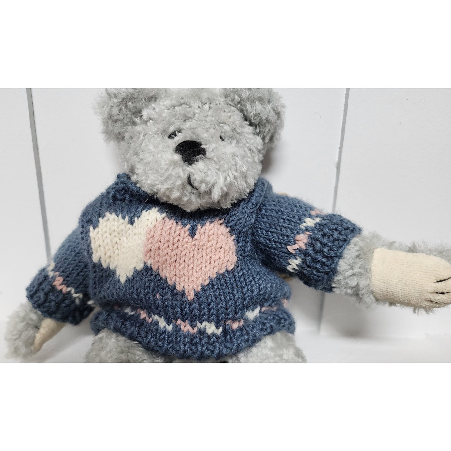 Boyds “Floyd” Archive Bear + Bath & Body Works Snowflake Scarf Bear, 2 Plush Set