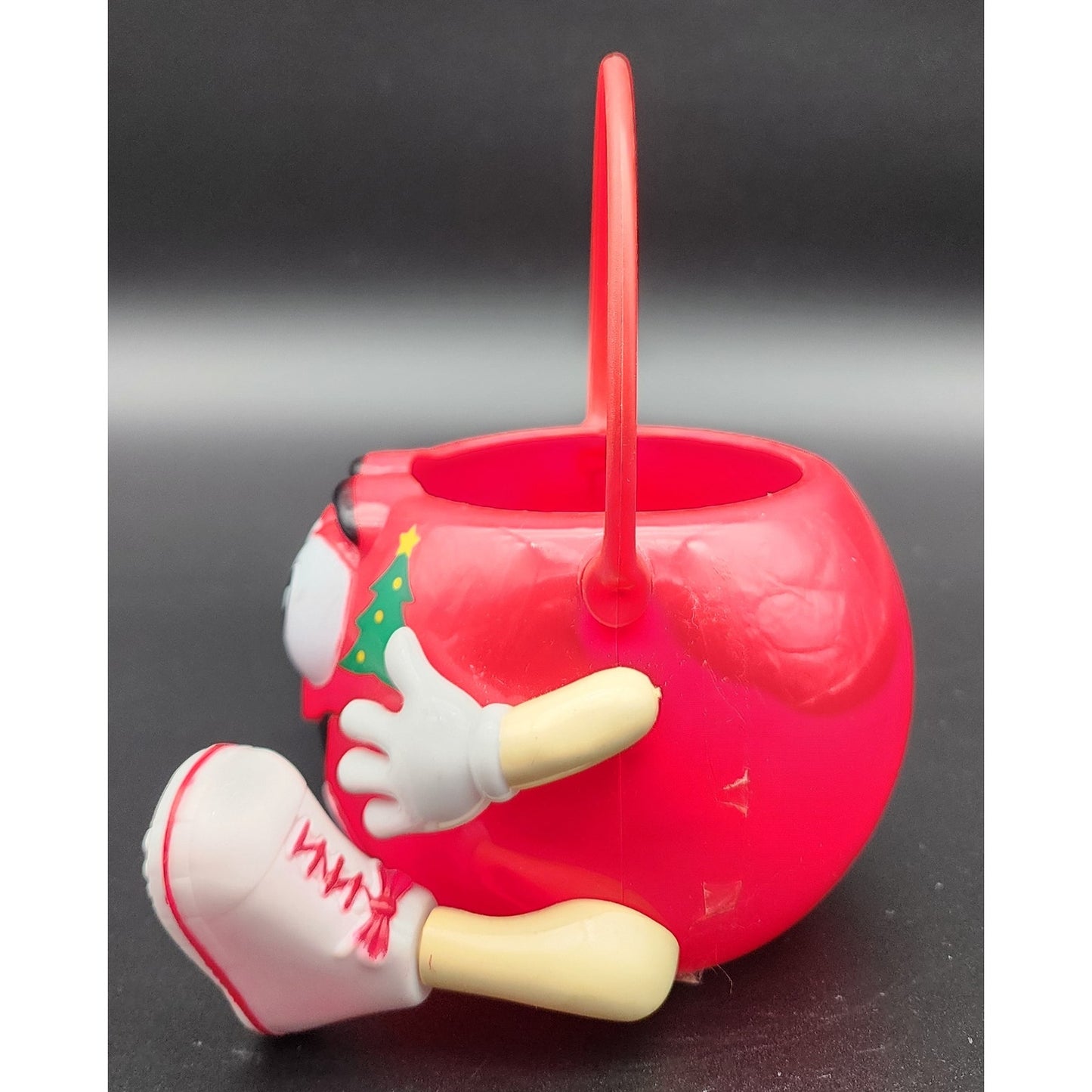 Vintage M&M’s Christmas Lot Ornaments, Gift Boxes & Mini Pail Bowl 1980s–90s