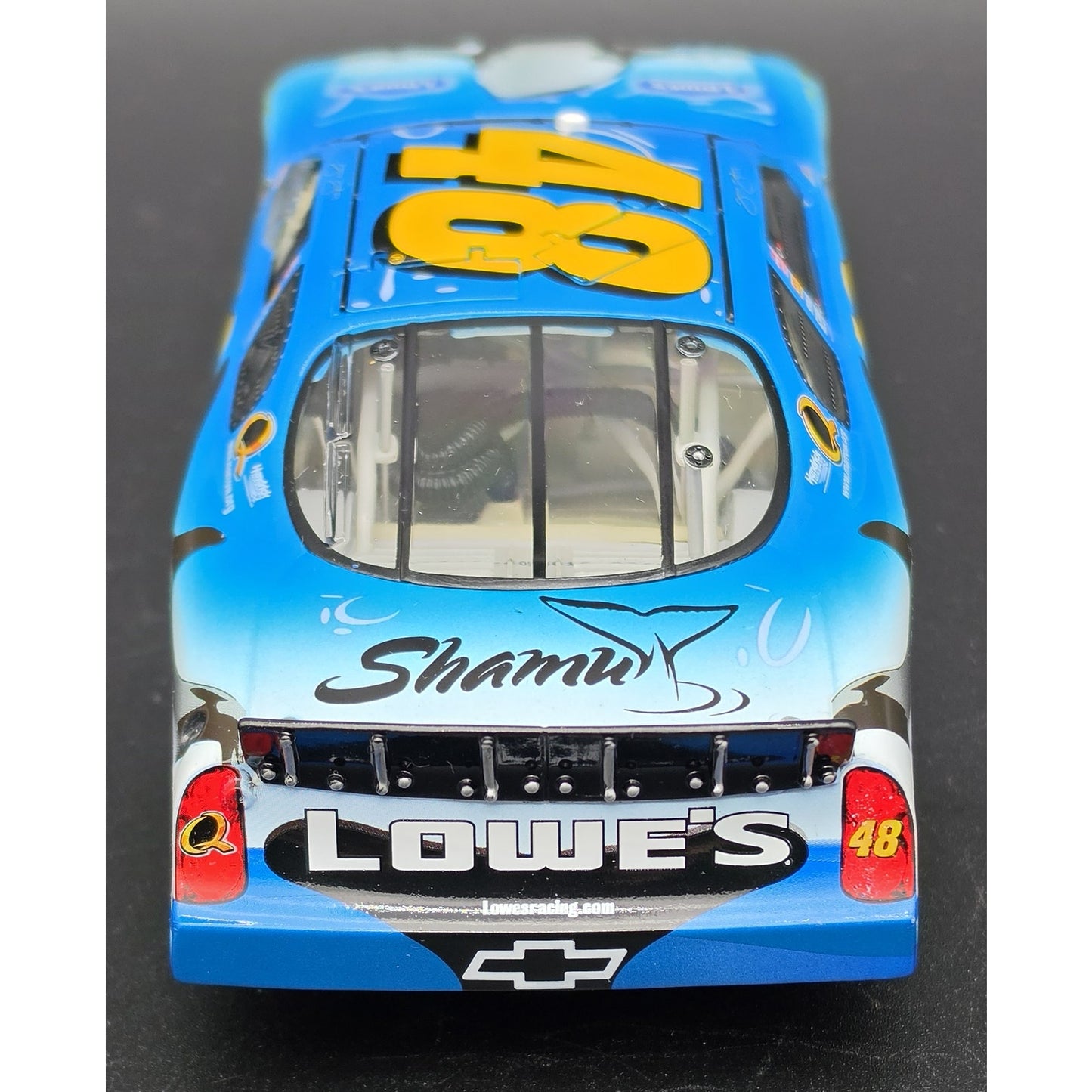 2006 Jimmie Johnson #48 SeaWorld RCCA 1:24 Action Diecast w/ Case & COA