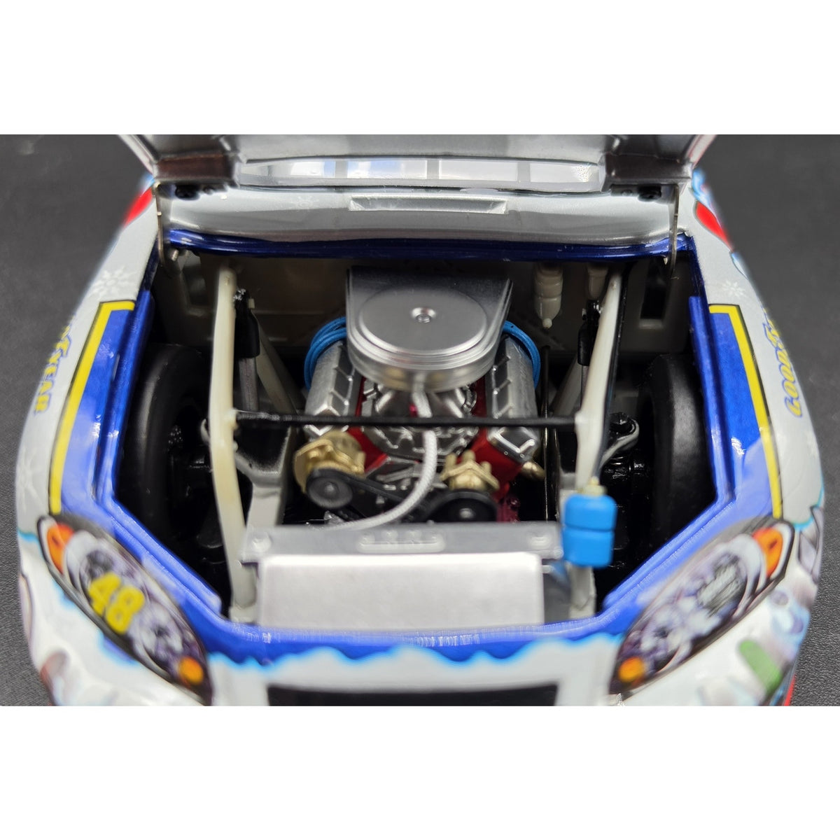 2007 Jimmie Johnson Sam Bass Holiday #48 Diecast Monte Carlo SS Display Case