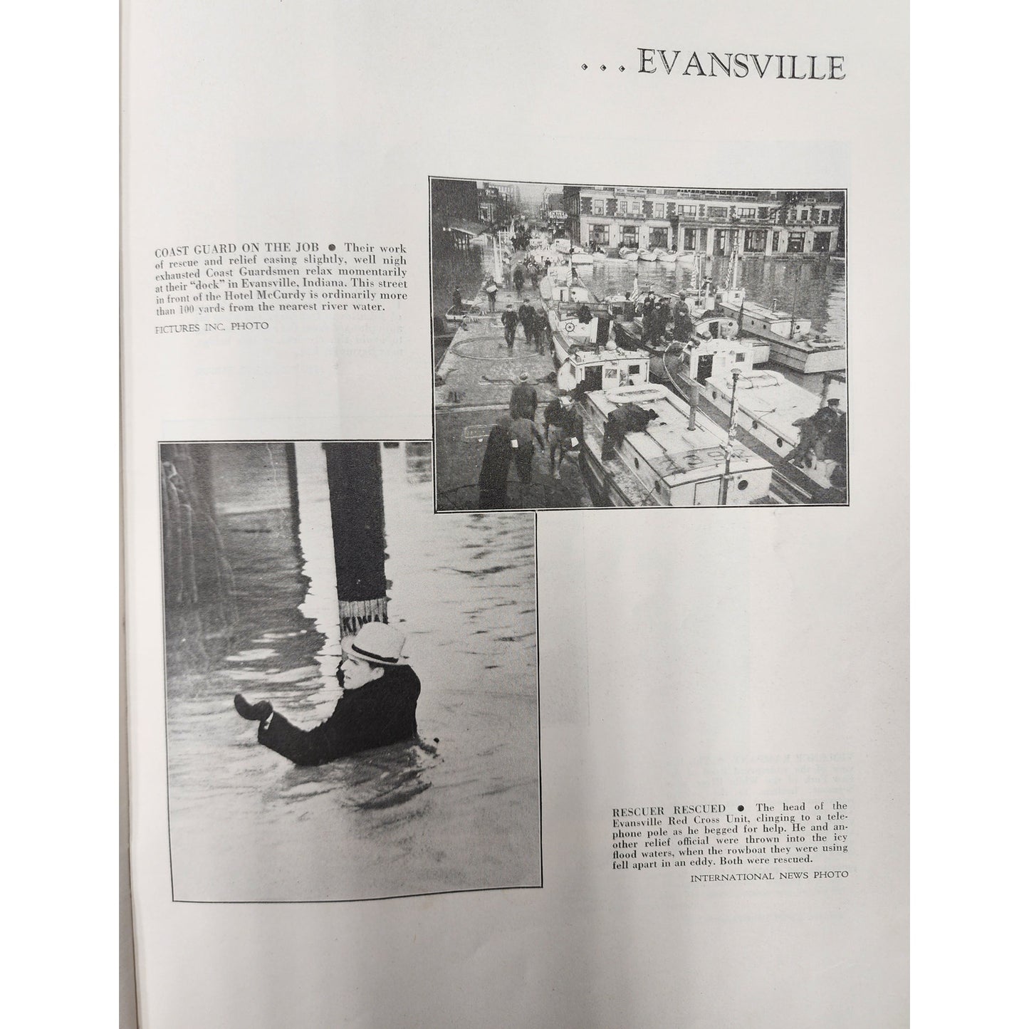 The FLOOD 1937 Disaster Magazine 1938 Picture Press OH River Cities B/W Photos