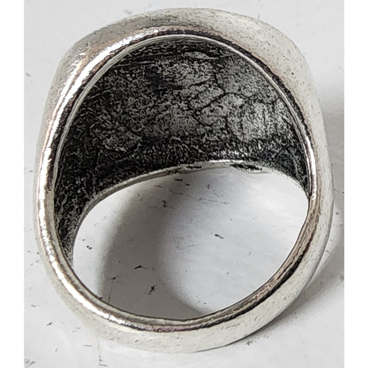 Stainless Steel Tree of Life Ring Size 10 Engraved Symbolic Statement Band