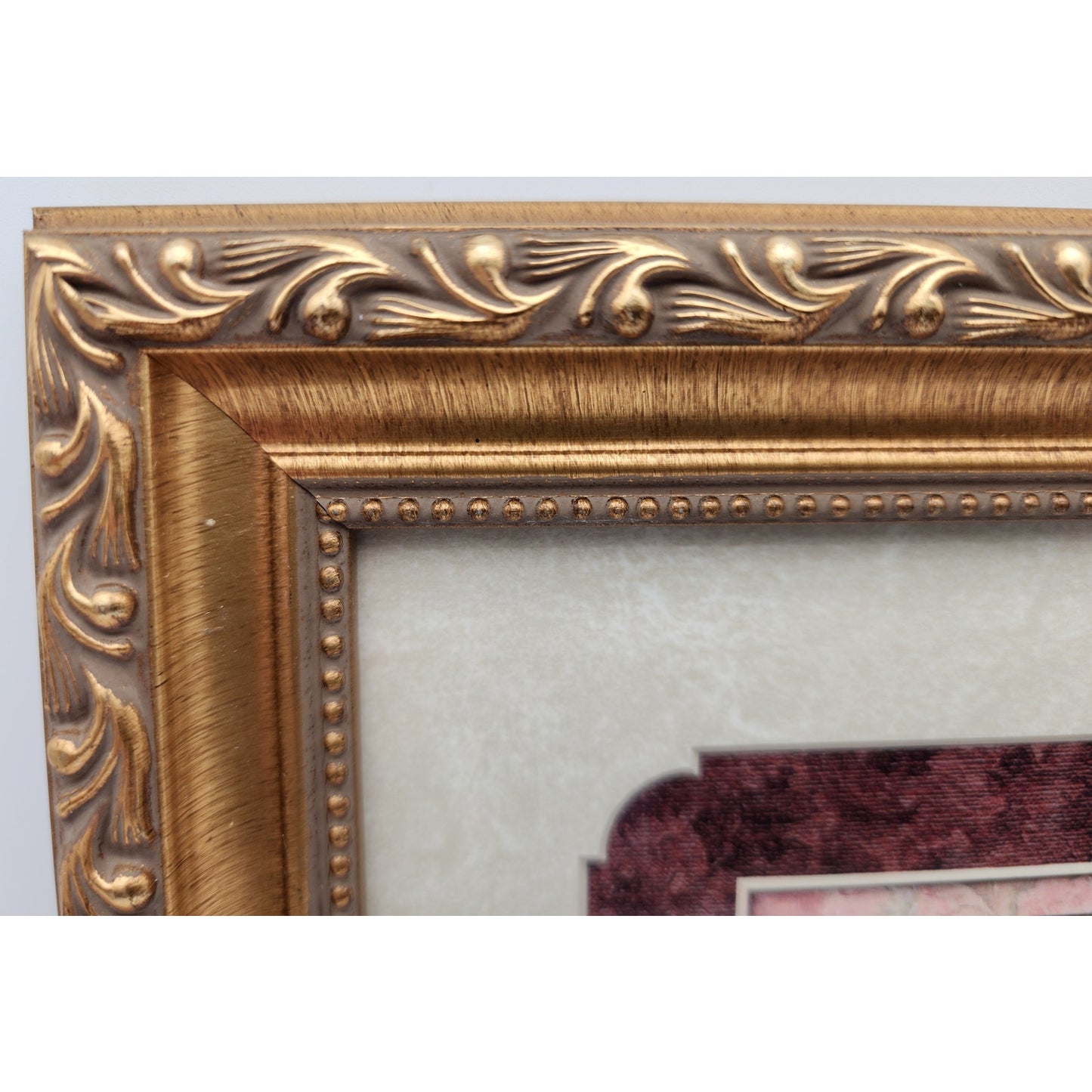Ornate Gold Framed “Mother” Poem – 17" x 9.25" w/ 1 Thessalonians 1:2 Scripture