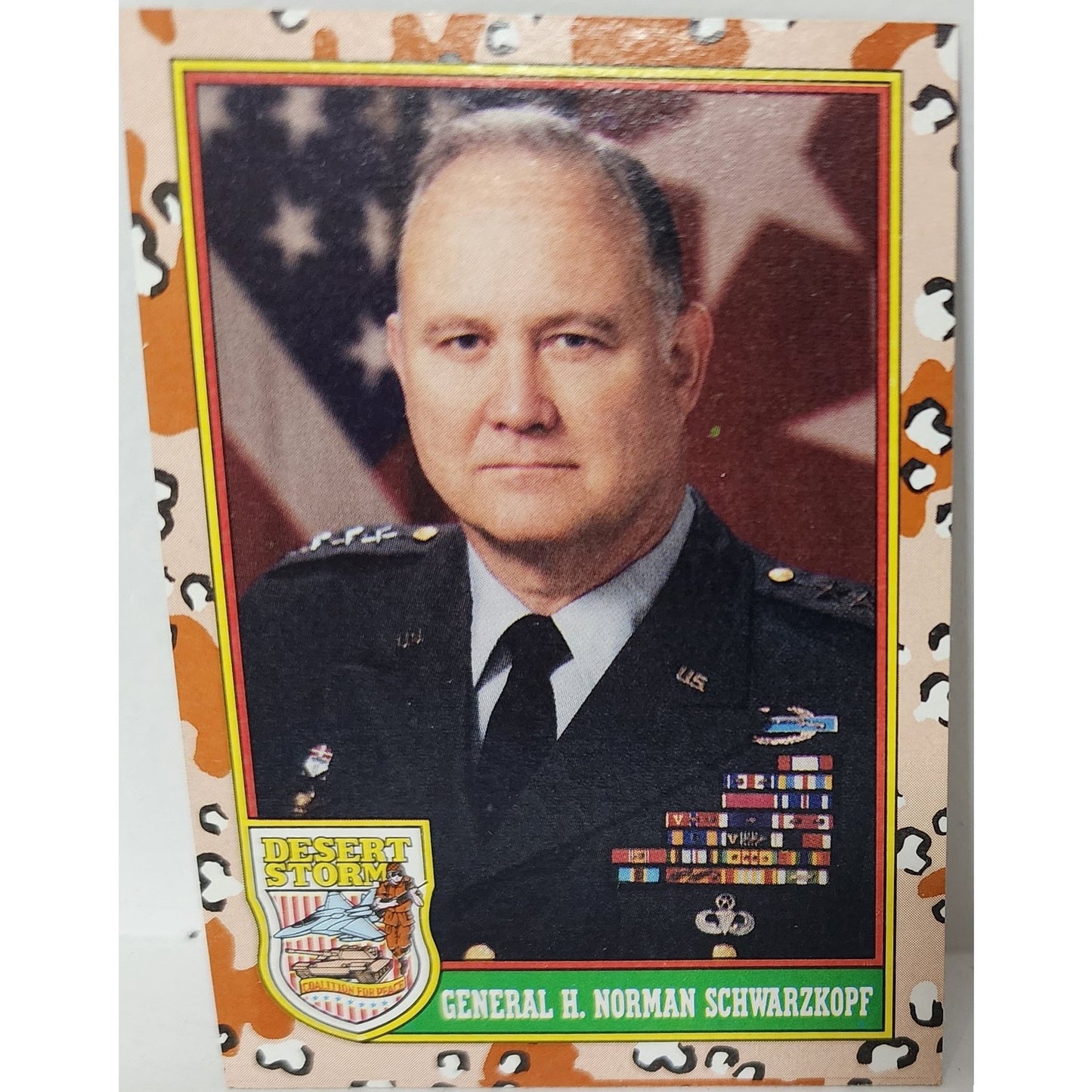 1991 Topps Desert Storm 66 Card Set w/ Box – Bush, Powell, Jets, Missiles, Rare