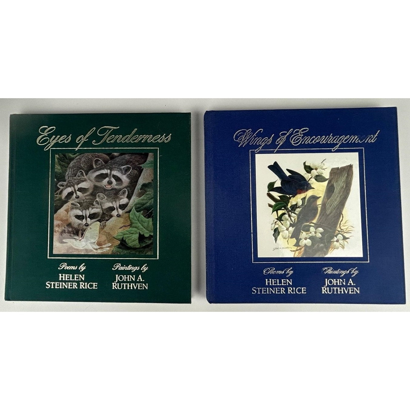 Helen Steiner Rice & John Ruthven 2‑Book Set – Eyes of Tenderness + Wings of Encouragement