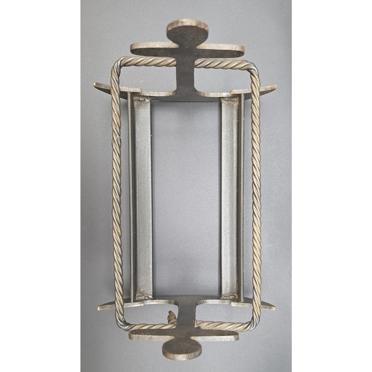Vintage Heavy Metal Nautical Anchor Holder Rack – 11.25" x 8.25" x 7"