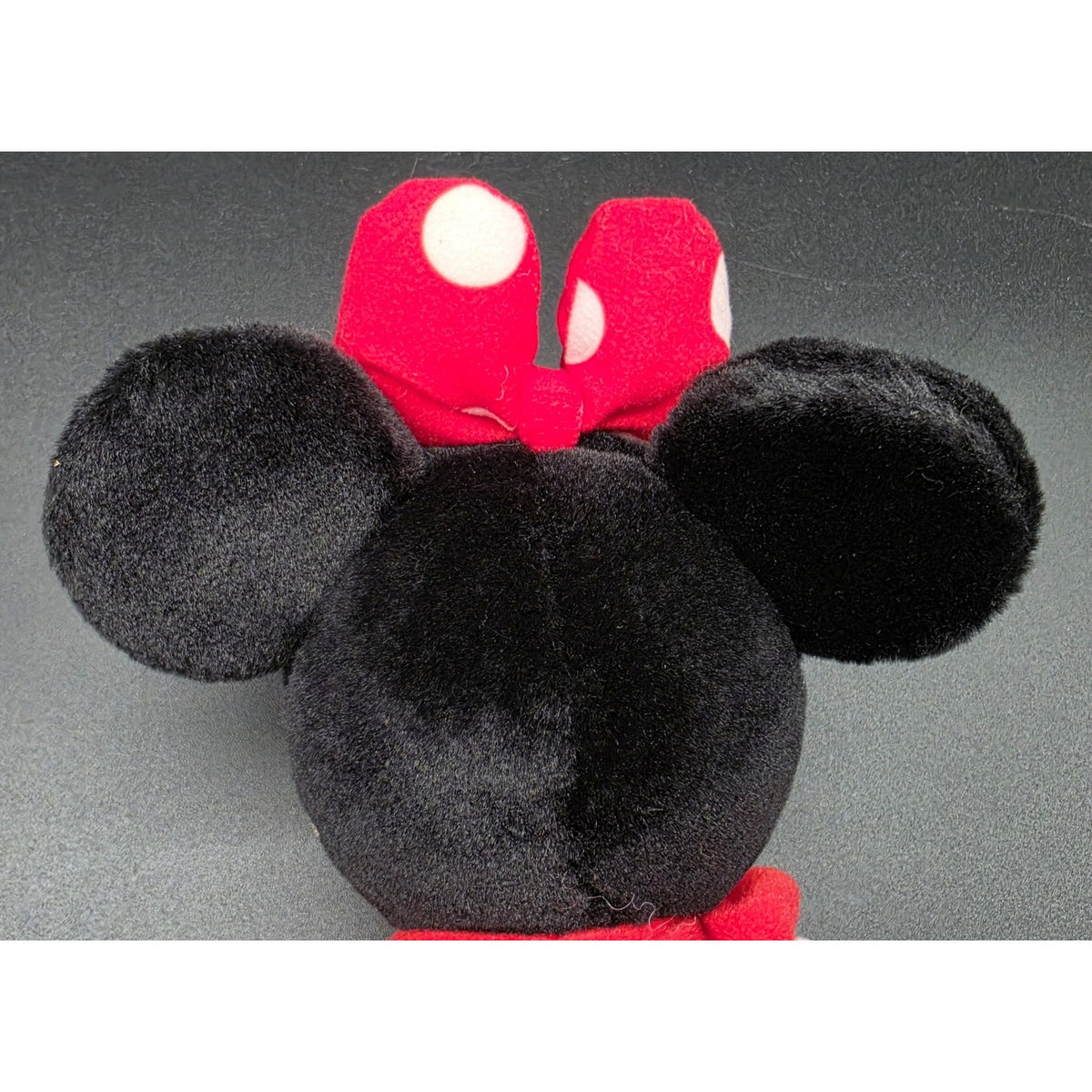 Vintage Walt Disney World Minnie Mouse Plush 10.75" Polka Dot Dress Plush Doll