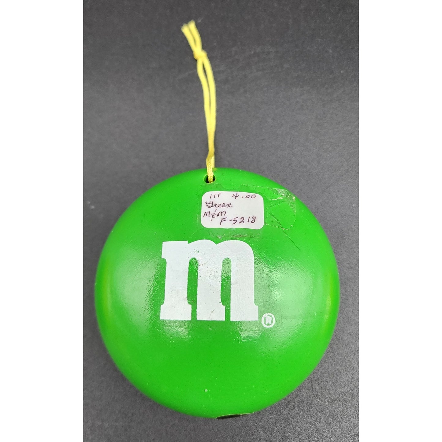 Vintage M&M’s Christmas Lot Ornaments, Gift Boxes & Mini Pail Bowl 1980s–90s
