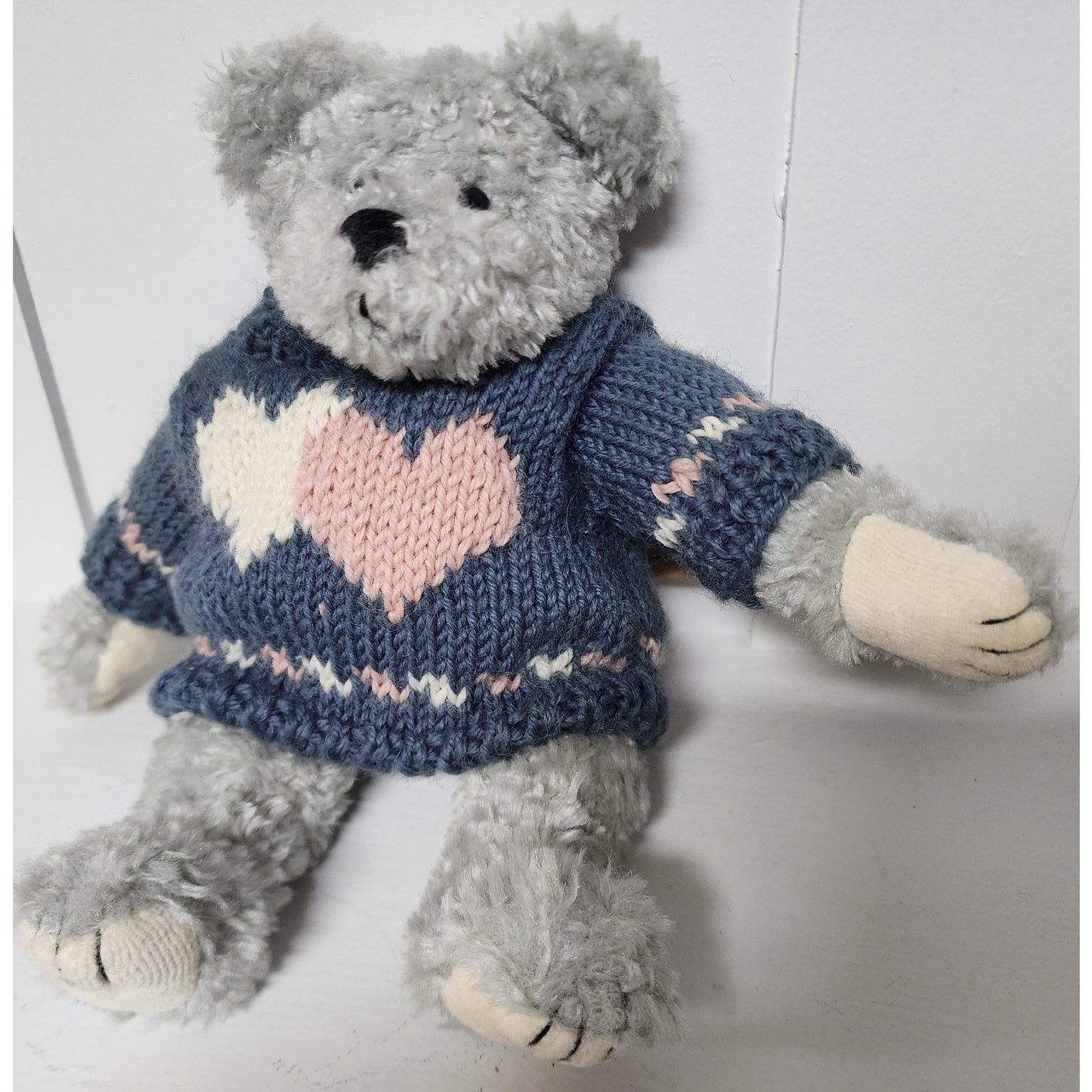 Boyds “Floyd” Archive Bear + Bath & Body Works Snowflake Scarf Bear, 2 Plush Set