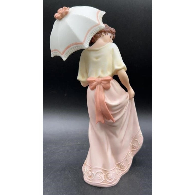 Home Interiors Porcelain Figurines Heather & Pearl w/ COA #88016-99 #14004-04