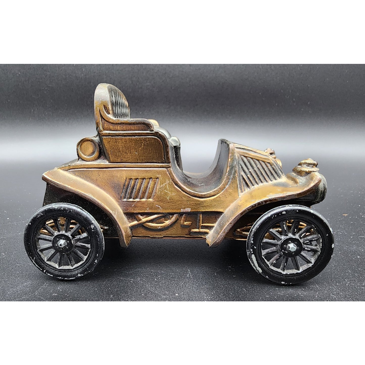 Vintage Brass Die‑Cast Car Bank First Federal Savings & Loan Canton Louisville