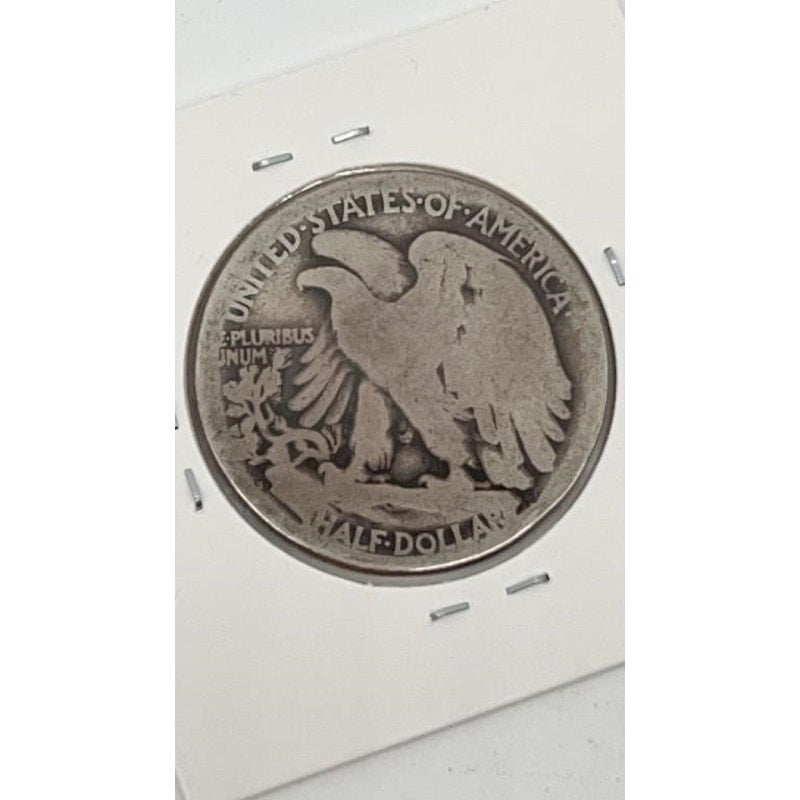 1918 Walking Liberty Half Dollar – 90% Silver – Circulated – Key Date US Coin