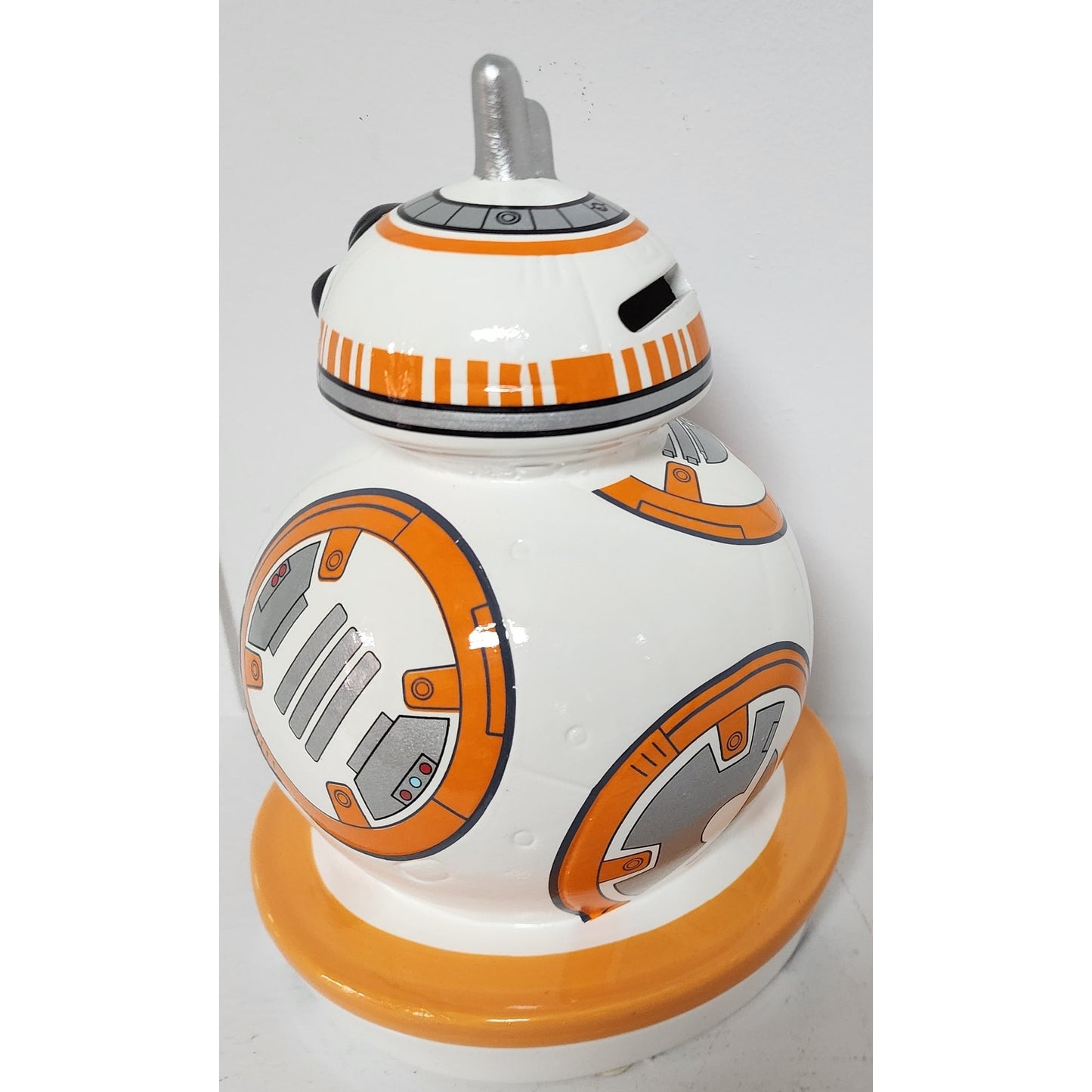 Star Wars BB‑8 Ceramic Coin Bank by FAB NY 7.5" Droid Robot Collectible