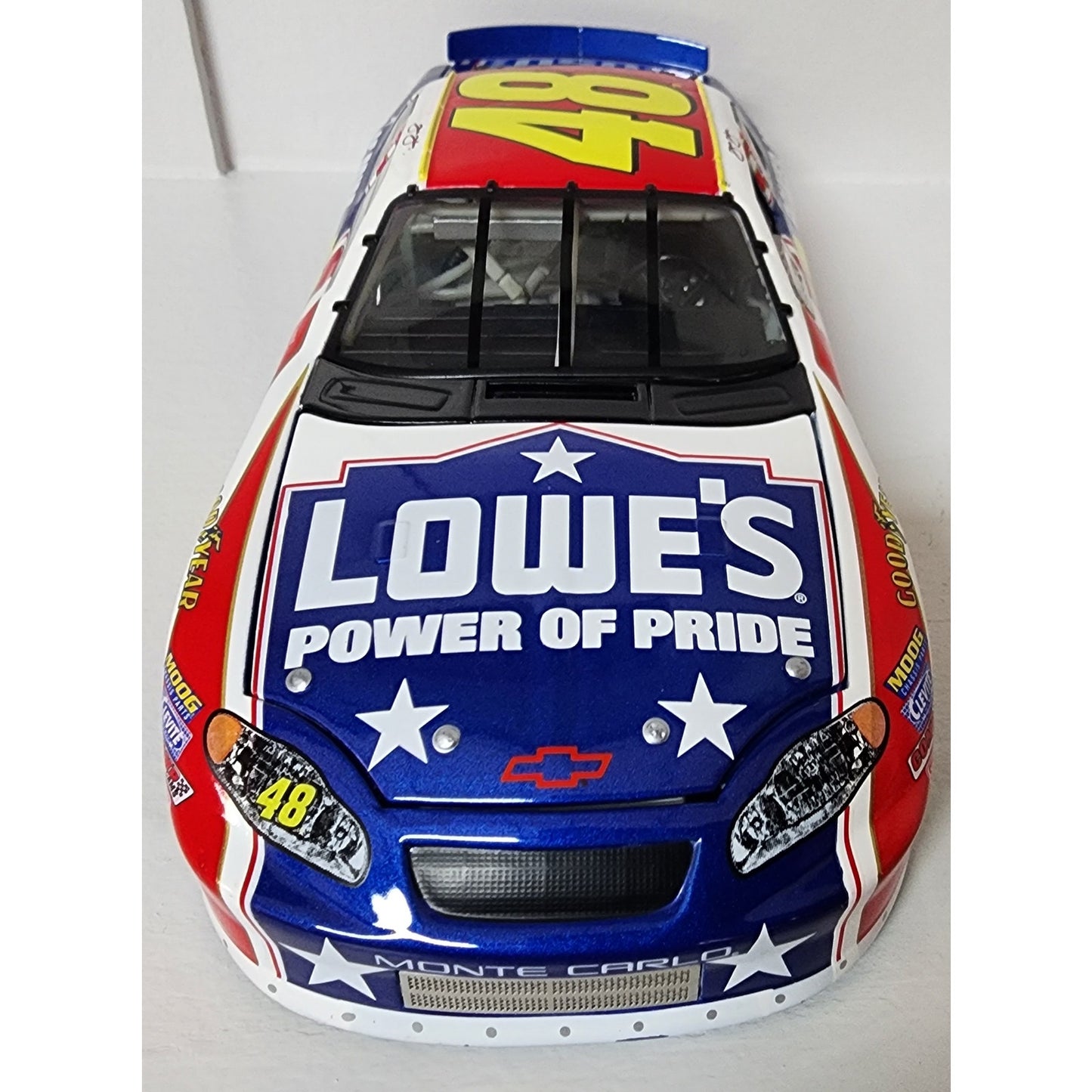 2003 Action 1:24 Jimmie Johnson #48 Lowe’s Power of Pride Monte Carlo Diecast