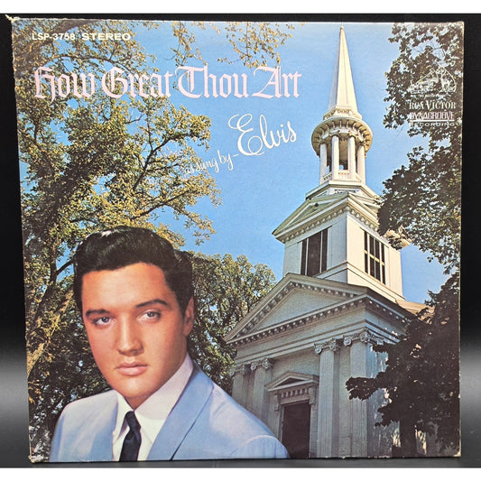 Elvis “How Great Thou Art” 1960s RCA Stereo LP – Good Jacket & Clean Vinyl