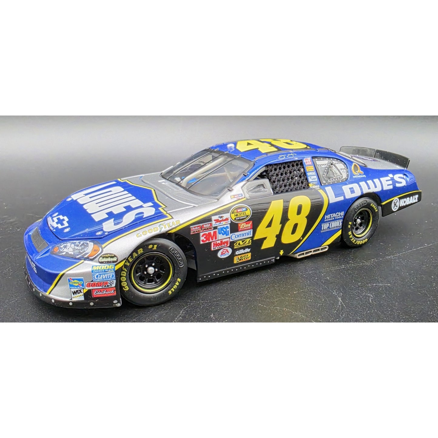 2006 Jimmie Johnson #48 Lowe’s RCCA Club Car 1:24 Action Diecast w/ Case & COA