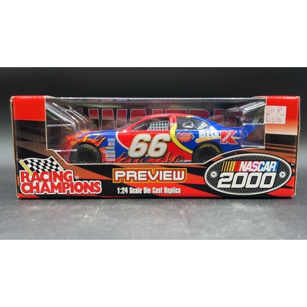 2000 Racing Champions NASCAR #66 D. Waltrip Big K Route 66 1:24 Taurus Die-Cast