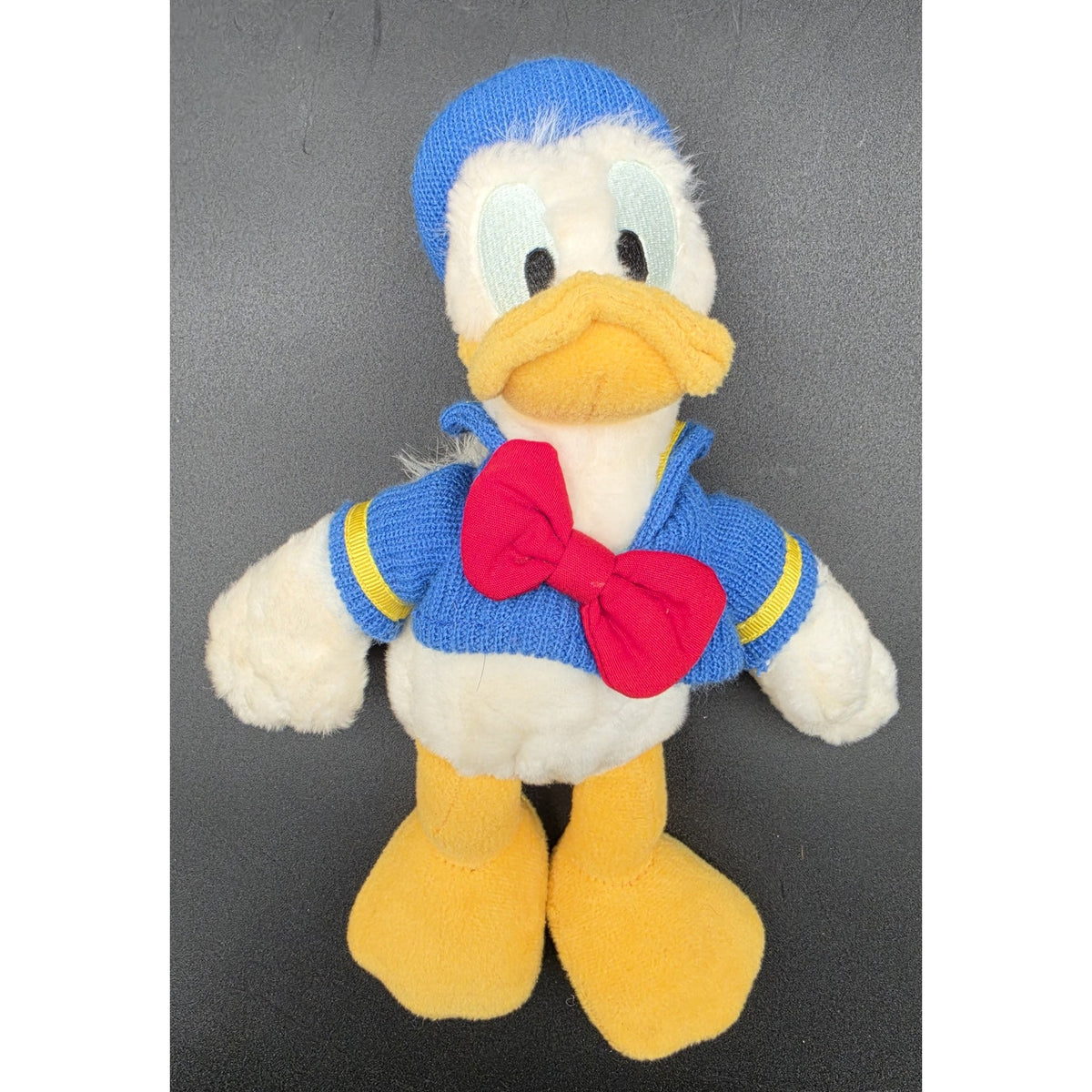 Vintage Walt Disney World Donald Duck Plush 9.75" Sailor Outfit Plush Doll 1990s