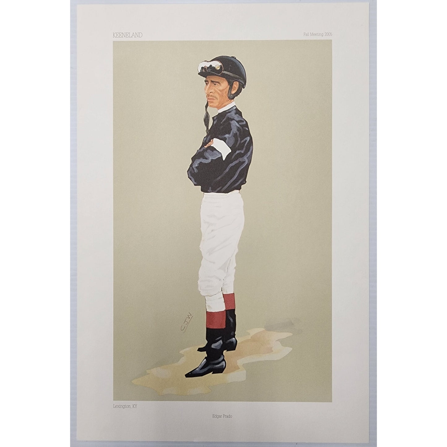 Keeneland Collector Series 2006 Jockey Edition Prints Pat Day Perret Prado Smith