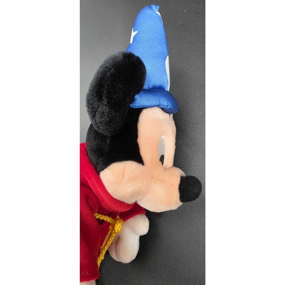 Vintage Walt Disney World Sorcerer Mickey Mouse Plush 13" Fantasia Plush Toy