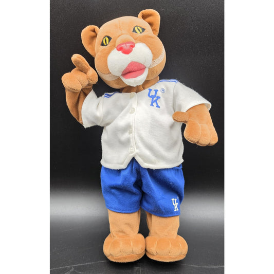 Vintage University of Kentucky Wildcat Musical Animated Dancing Cheer Plush Doll