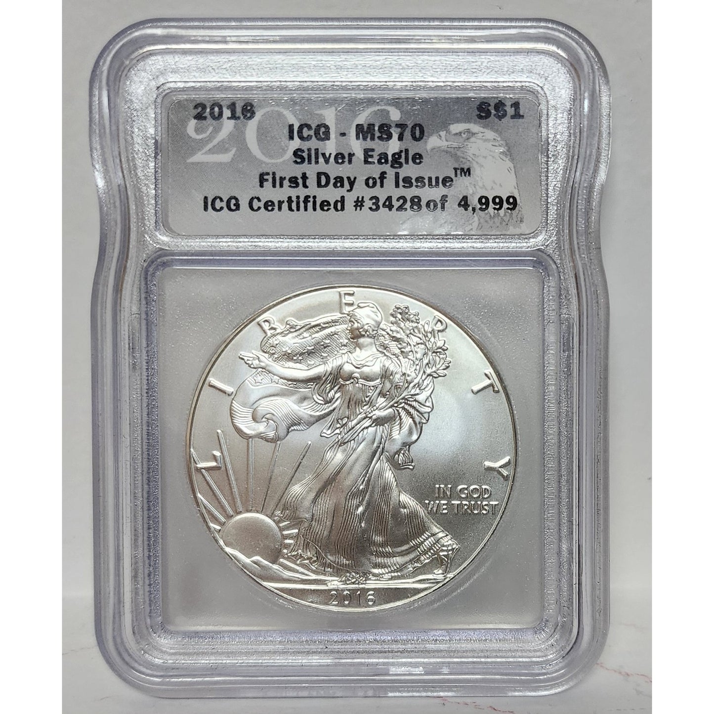 Perfect MS70 Silver Eagle 3‑Coin Set PCGS ICG ANACS FDOI FS Signed & Gift Boxed