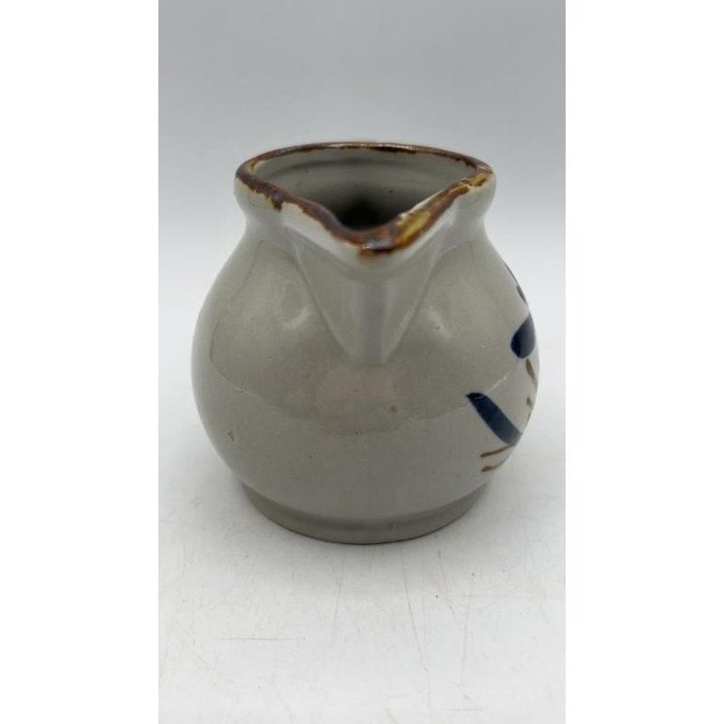 Vintage Stoneware Japanese Style Coffee Tea Set 11 Piece Hand Painted