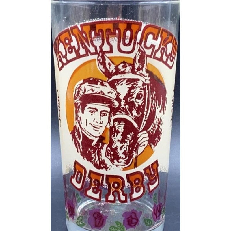 VTG Official 1977 Kentucky Derby Glasses Set of 5 Churchill Downs Souvenir