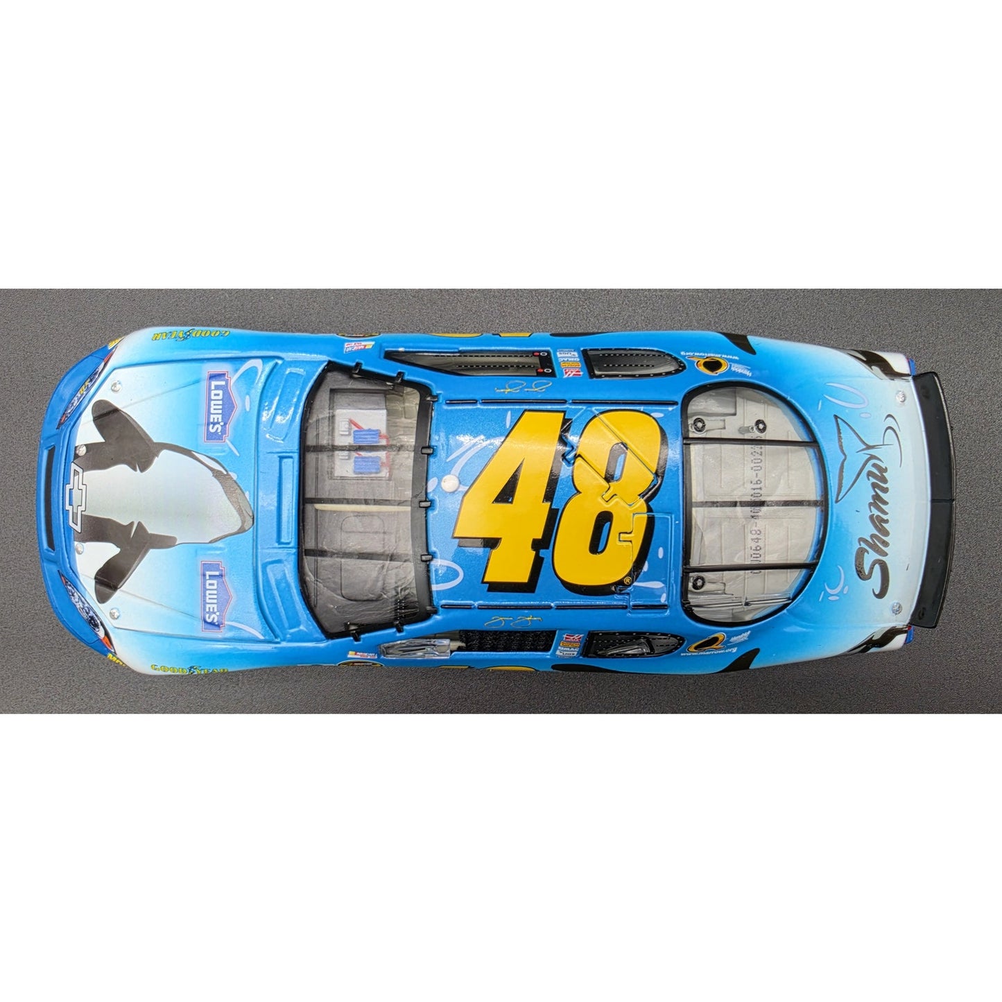 2006 Jimmie Johnson #48 SeaWorld RCCA 1:24 Action Diecast w/ Case & COA