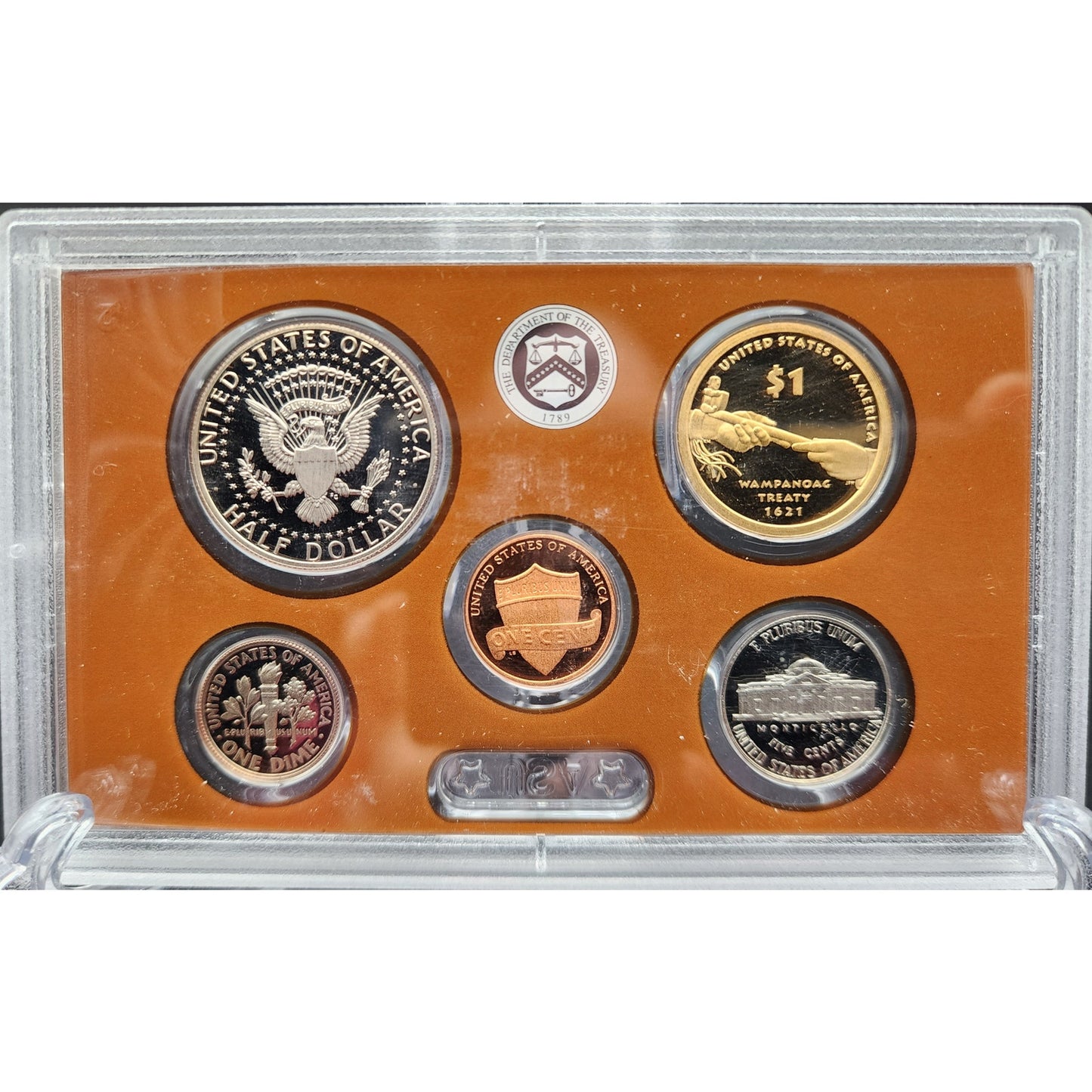 2011 US Mint 14‑Coin Proof Set w/ OGP COA + 1 oz Copper Buffalo Round