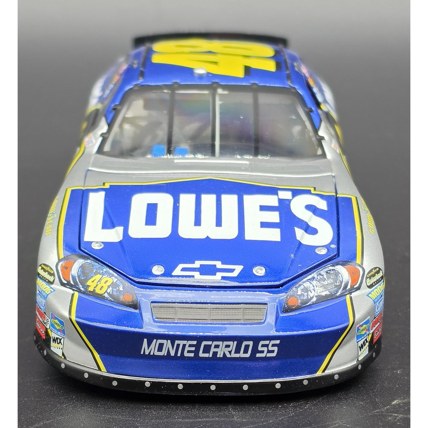 2006 Jimmie Johnson #48 Lowe’s RCCA Club Car 1:24 Action Diecast w/ Case & COA