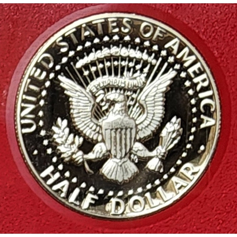 1982 U.S. Mint Proof Set 6 Coins + Treasury Token • Display Case • Original Pack