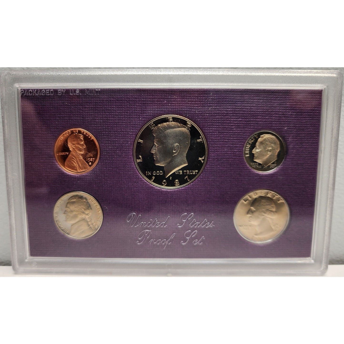 1987 U.S. Proof Set, Spec Card, 1864 Alabama Confederate Note Repro • Bundle