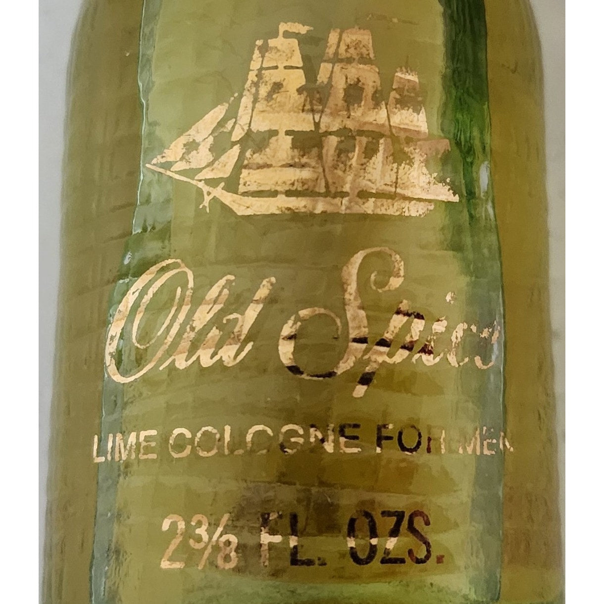 Vintage Old Spice Lime Cologne Shulton 2 3/8oz 90% Full Rare 1980s–90s