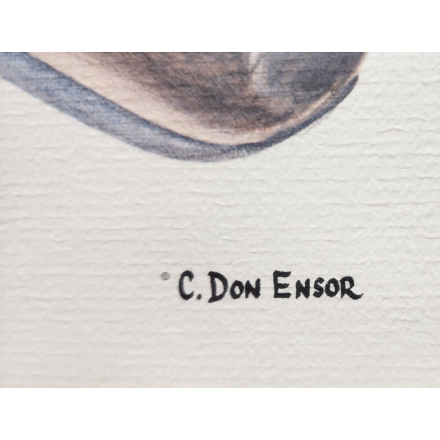1973 C. Don Ensor Baseball Memories Art Framed 21.5x17.5 Cooperstown Babe Ruth