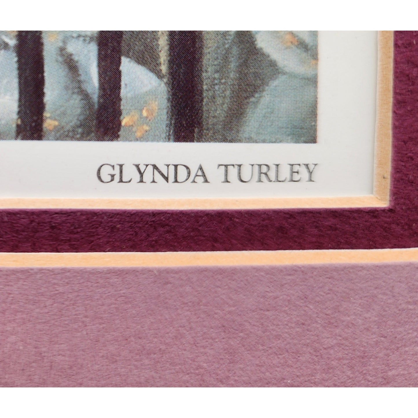 “The Courtyard” Glynda Turley Ltd Ed #836/2500 Framed Lithograph 26.6” Square