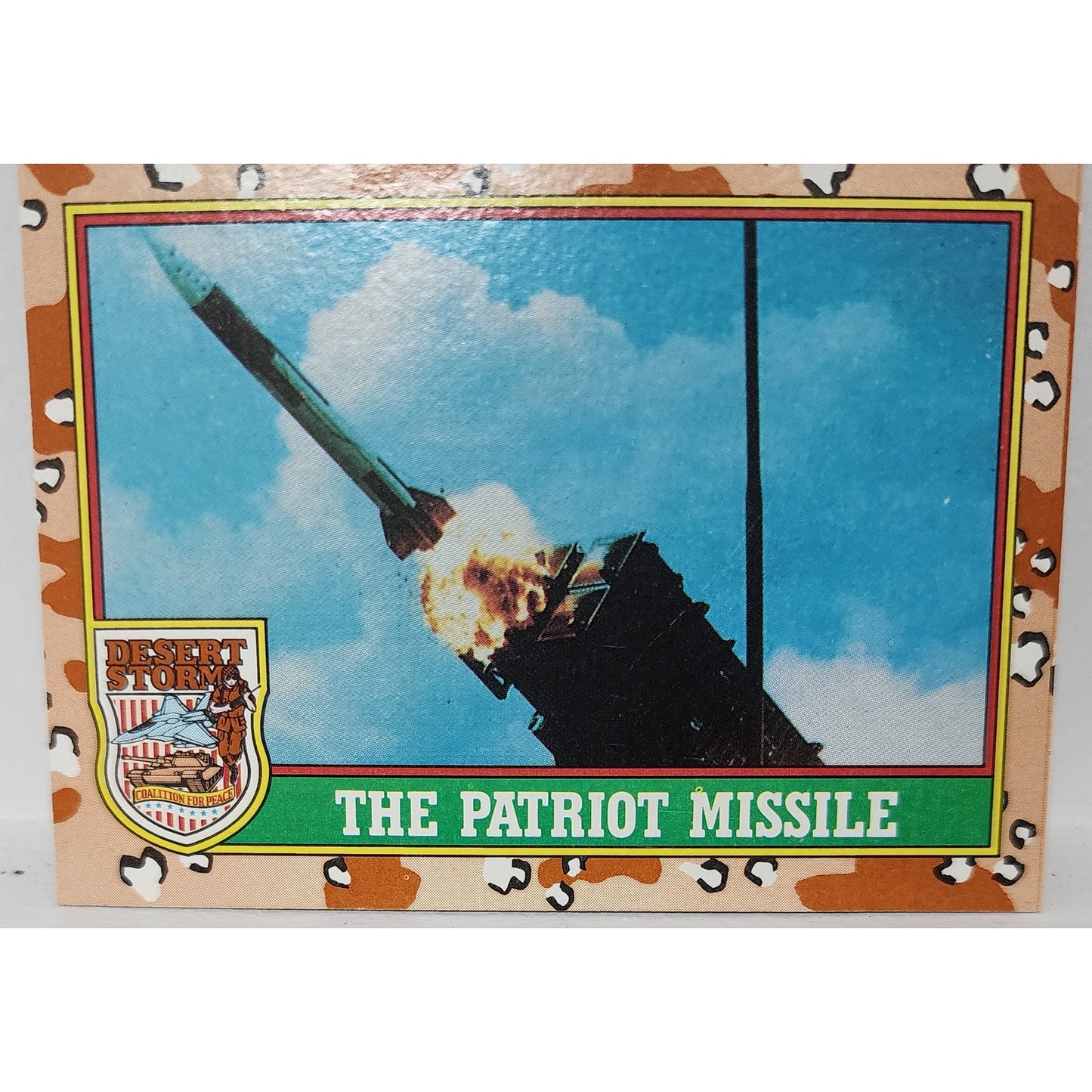 1991 Topps Desert Storm 66 Card Set w/ Box – Bush, Powell, Jets, Missiles, Rare