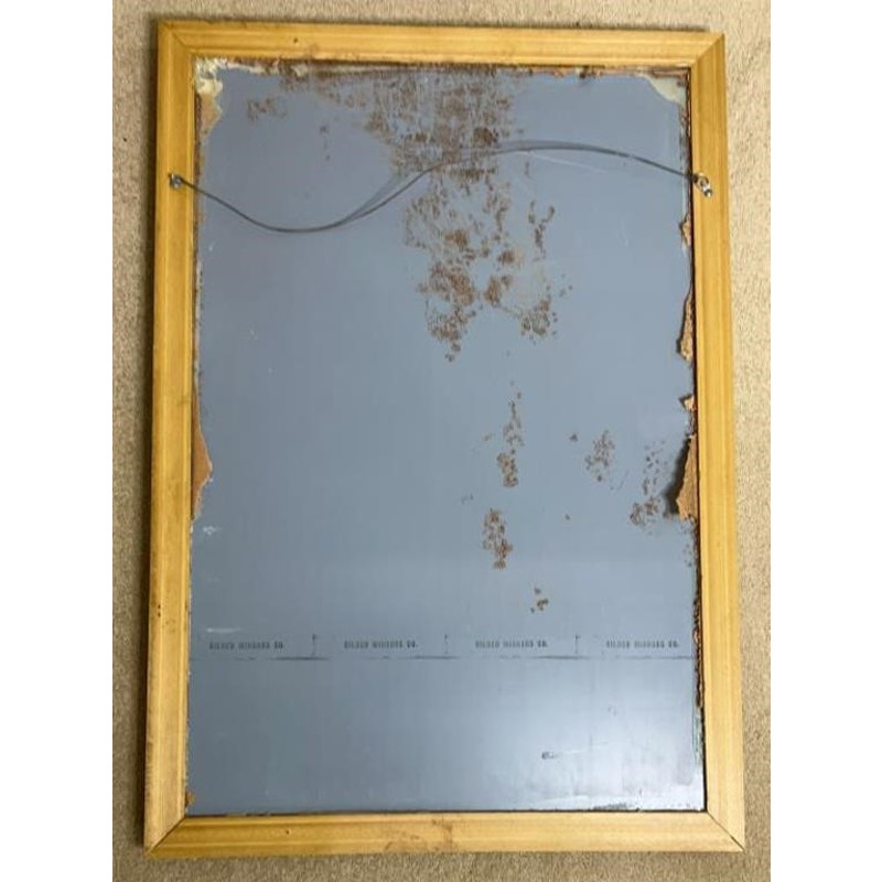 Gilded Mirrors Co. Ornate Wall Mirror 27.5x39.75 – Beveled Gold Frame