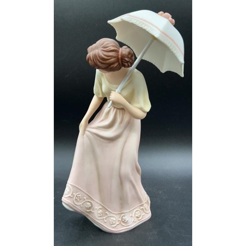 Home Interiors Porcelain Figurines Heather & Pearl w/ COA #88016-99 #14004-04