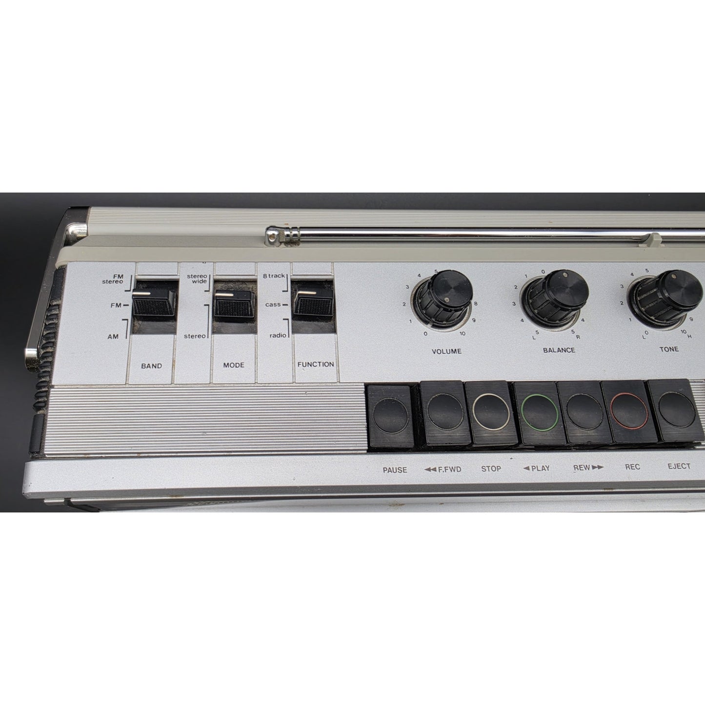 Vintage Montgomery Ward GEN‑3995A Radio Cassette 8‑Track Stereo Tested Boombox
