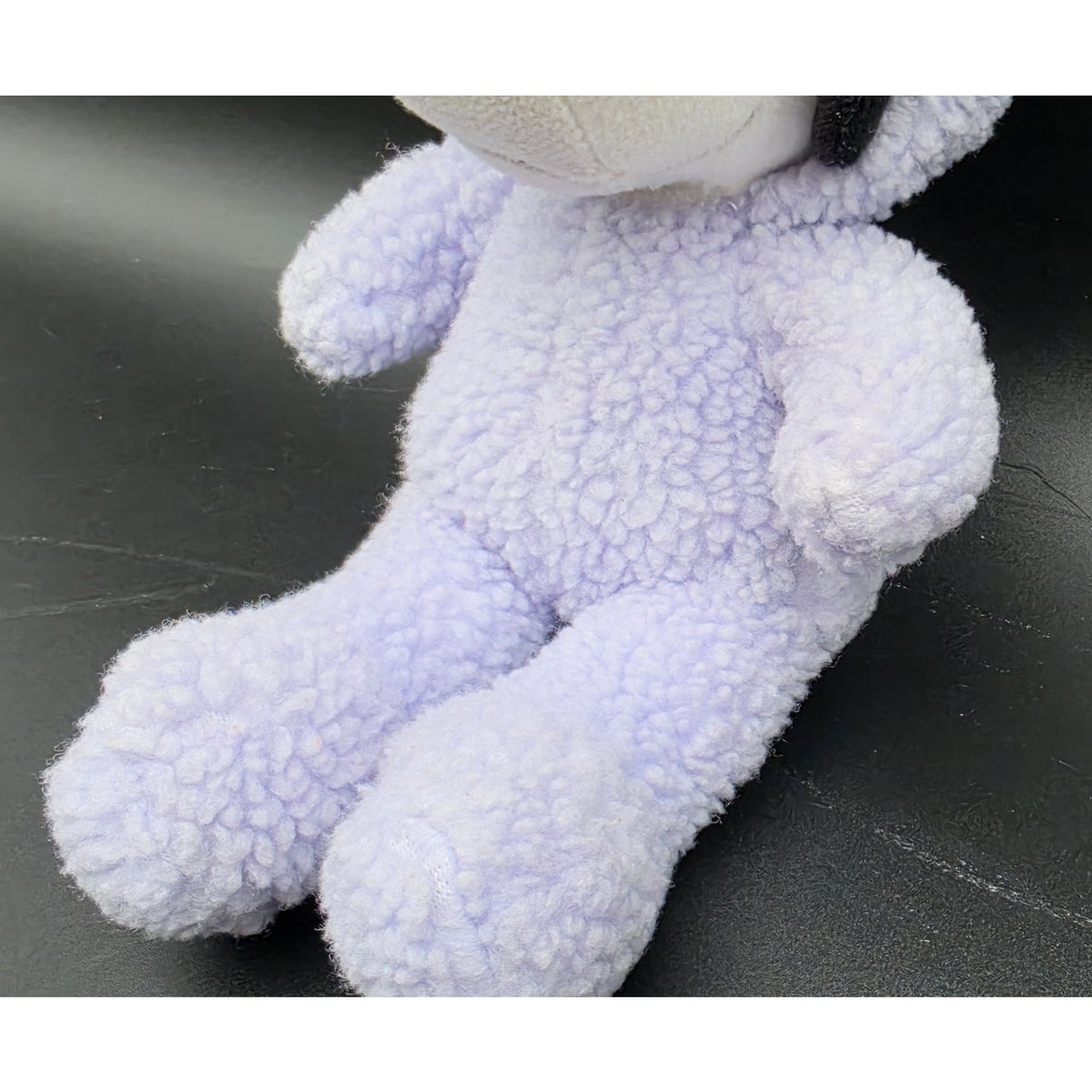 Vintage Peanuts Snoopy Easter Bunny Lavender Purple Costume Plush Hallmark 16"