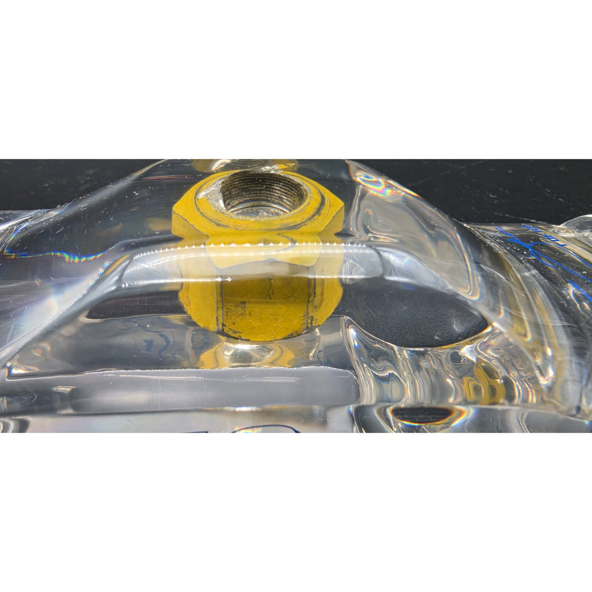Jimmie Johnson #48 Autographed 2005 Daytona 500 Race Used Lug Nut Acrylic 1/100
