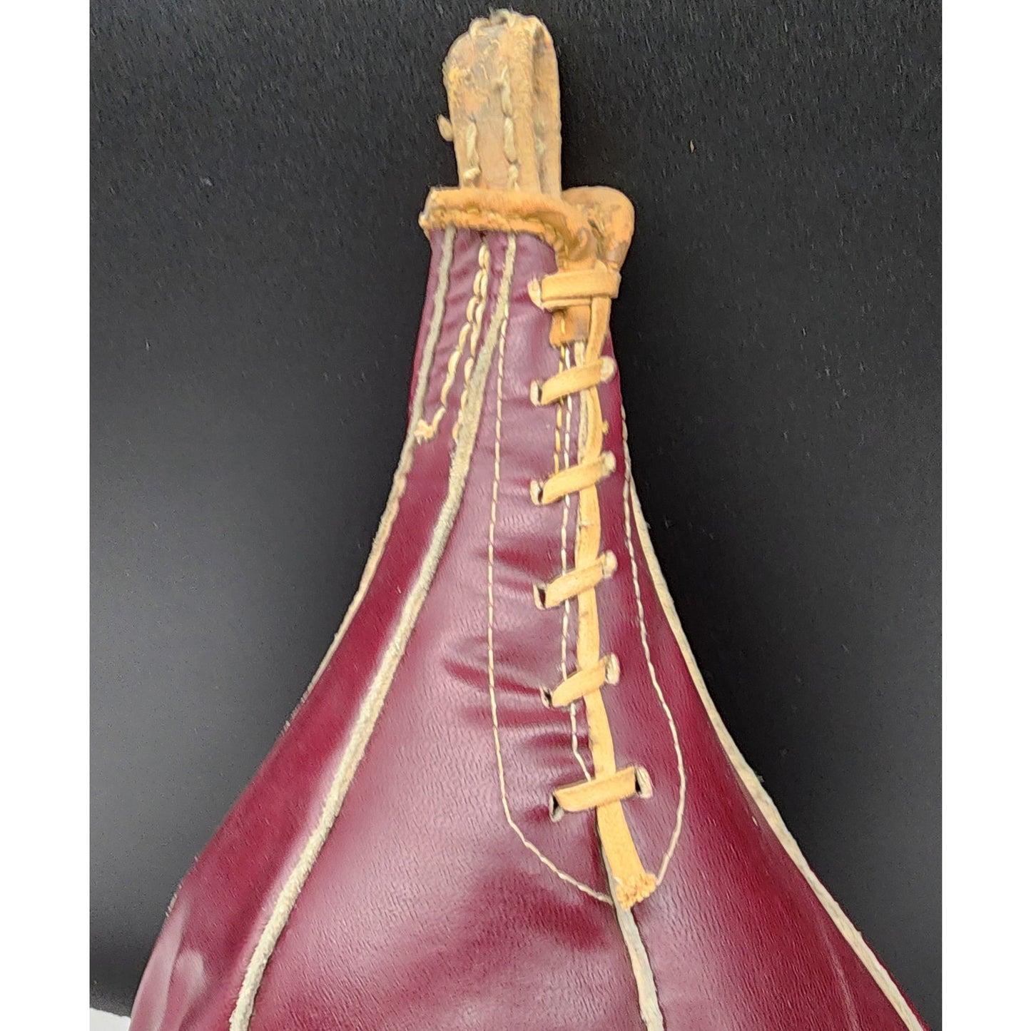Vintage Rawlings 10P Punching Bag & Roberts Horsehide Gloves Japan Boxing Set