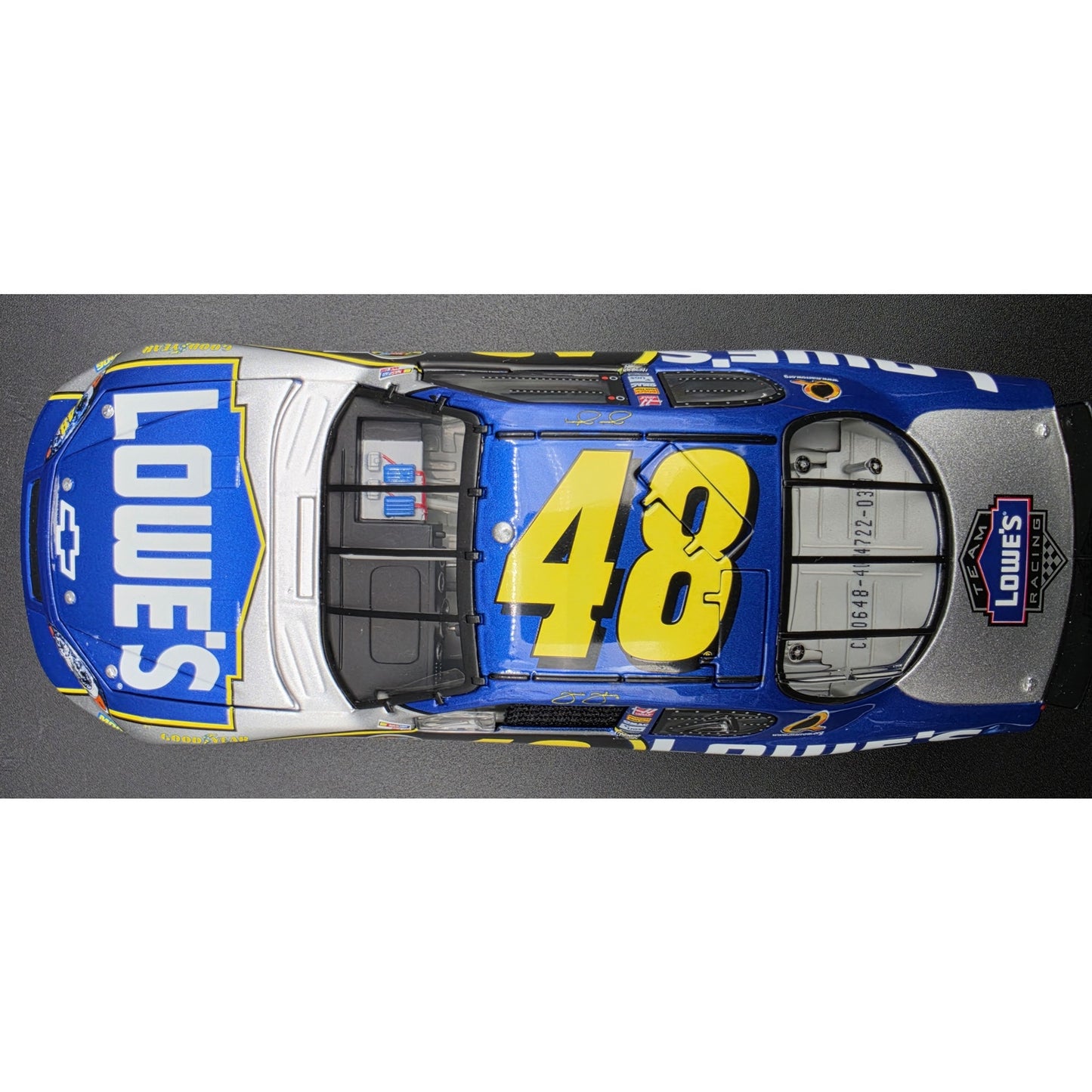 2006 Jimmie Johnson #48 Lowe’s RCCA Club Car 1:24 Action Diecast w/ Case & COA