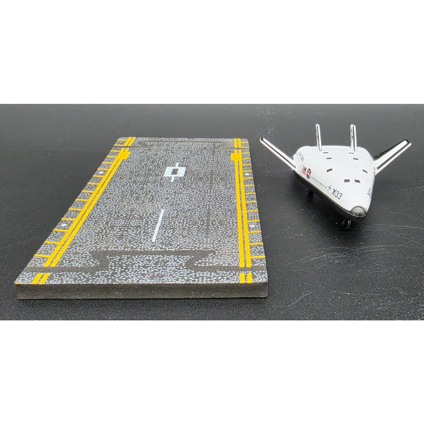 "On the Wings of a Dream” RConely Art & DieCast Space Shuttle Runway Tribute Set